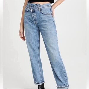 Agolde Criss Cross Upsized Jeans